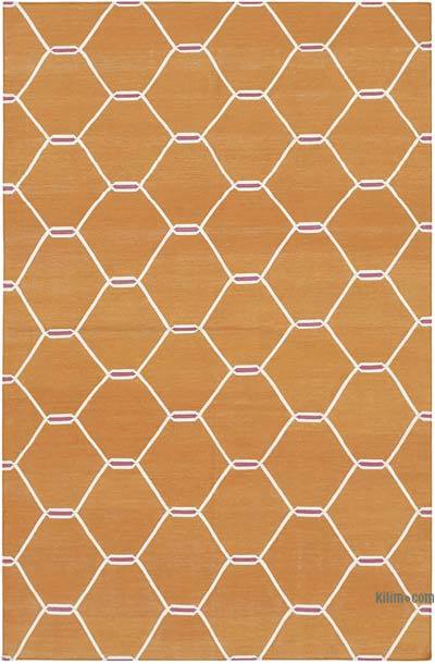 Nueva alfombra Dhurrie - 112 cm x 171 cm