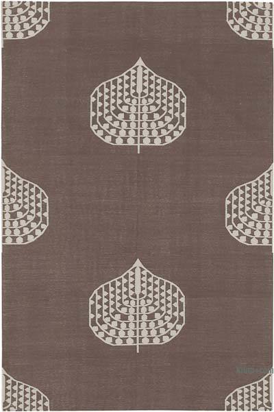 New Dhurrie Rug - 3' 9" x 5' 6" (45" x 66")