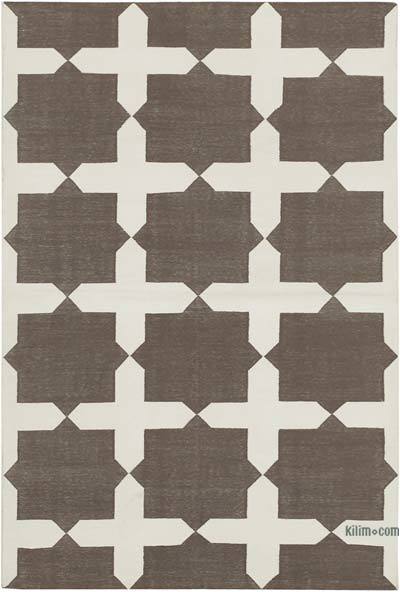 New Dhurrie Rug - 3' 9" x 5' 7" (45" x 67")