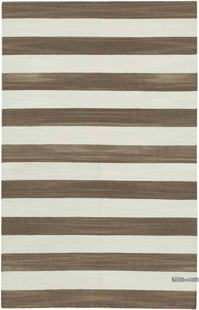 New Dhurrie Rug - 3' 6" x 5' 5" (42" x 65")