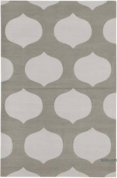 New Dhurrie Rug - 3' 6" x 5' 5" (42" x 65")