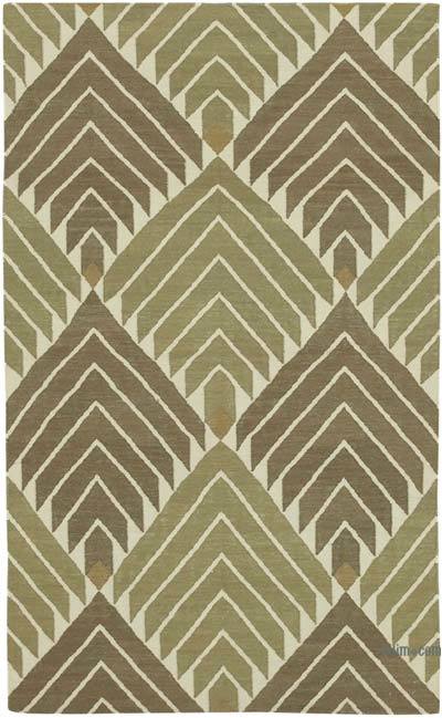New Dhurrie Rug - 3' 6" x 5' 8" (42" x 68")