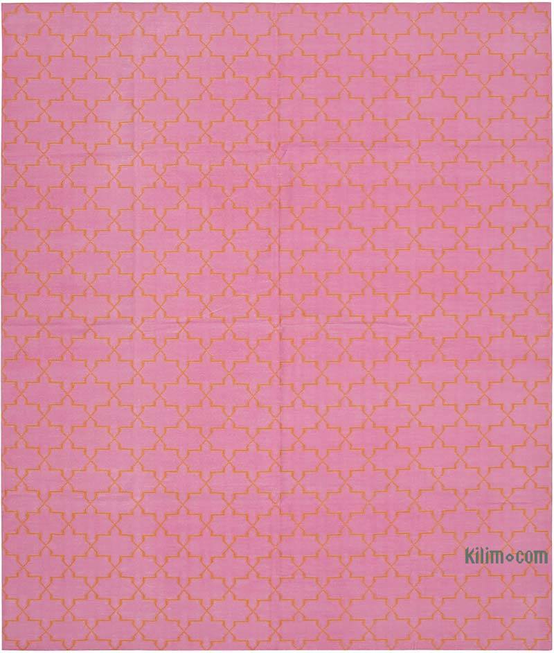 New Dhurrie Rug - 8' 3" x 9' 10" (99" x 118") - K0037457