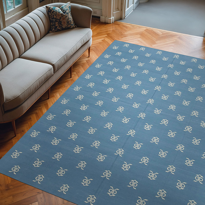 Nueva alfombra Dhurrie - 247 cm x 300 cm - K0037475