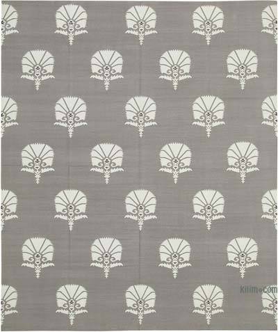 New Dhurrie Rug - 8' 2" x 9' 9" (98" x 117")