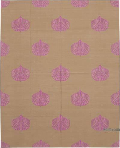 Nueva alfombra Dhurrie - 244 cm x 302 cm