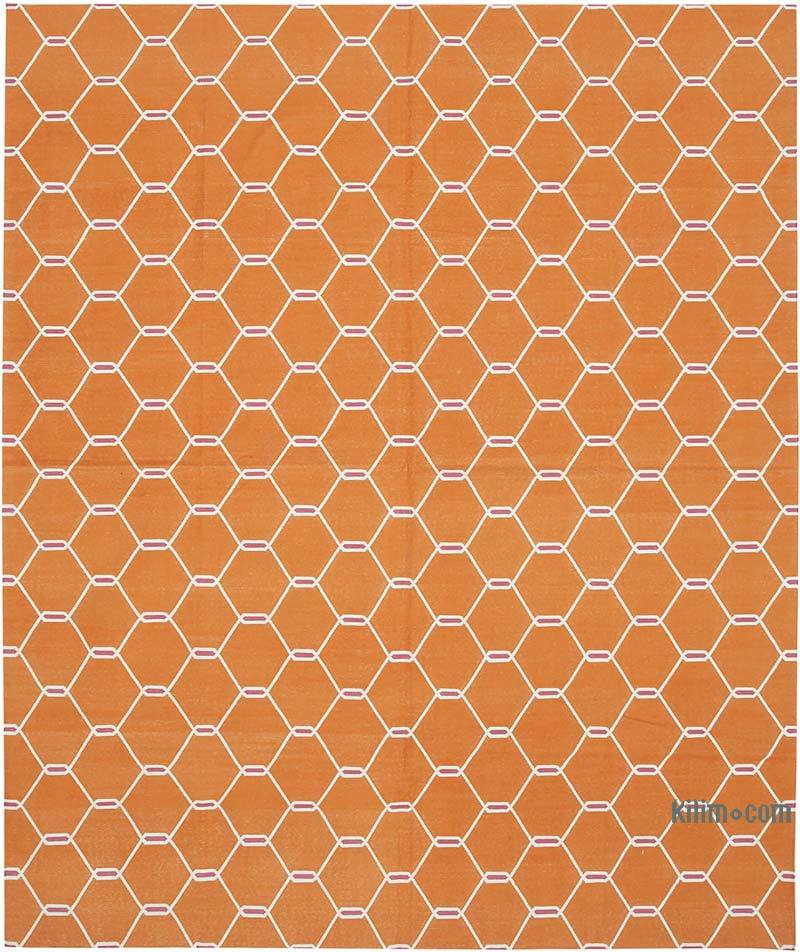 Nueva alfombra Dhurrie - 247 cm x 295 cm - K0037494