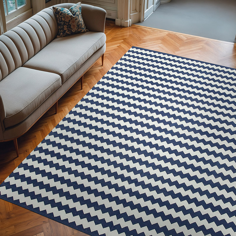 Nueva alfombra Dhurrie - 240 cm x 292 cm - K0037496