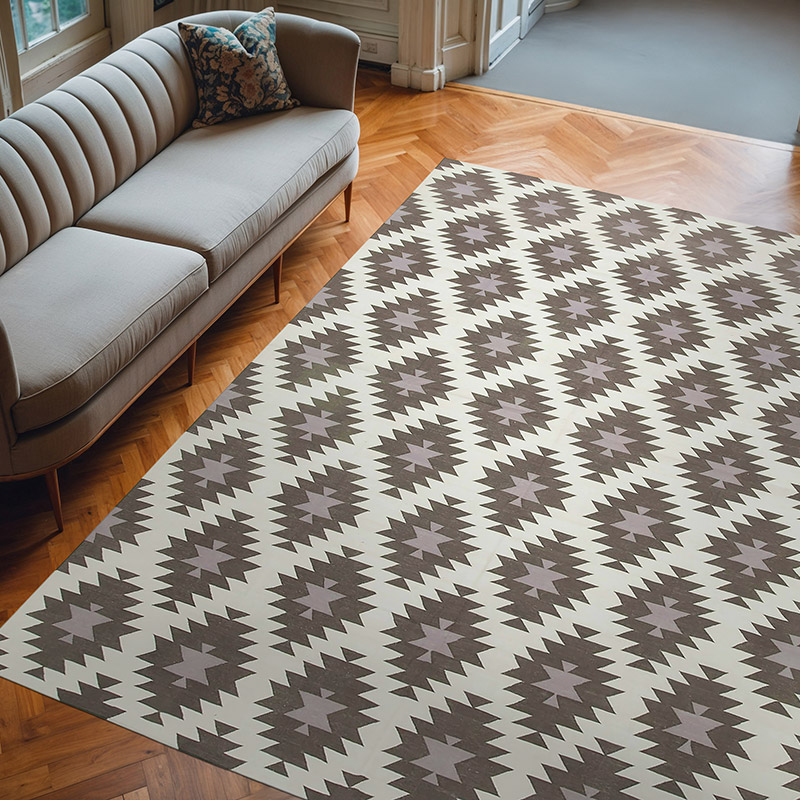 Nueva alfombra Dhurrie - 242 cm x 300 cm - K0037498