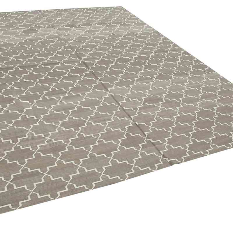 Nueva alfombra Dhurrie - 248 cm x 304 cm - K0037505