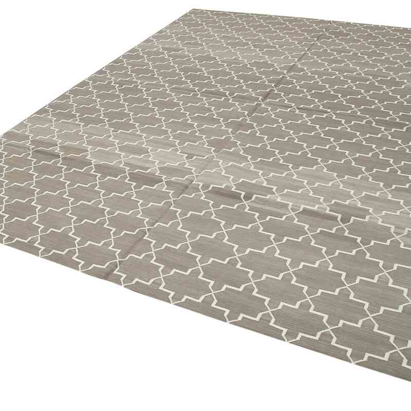 Nueva alfombra Dhurrie - 248 cm x 304 cm - K0037505