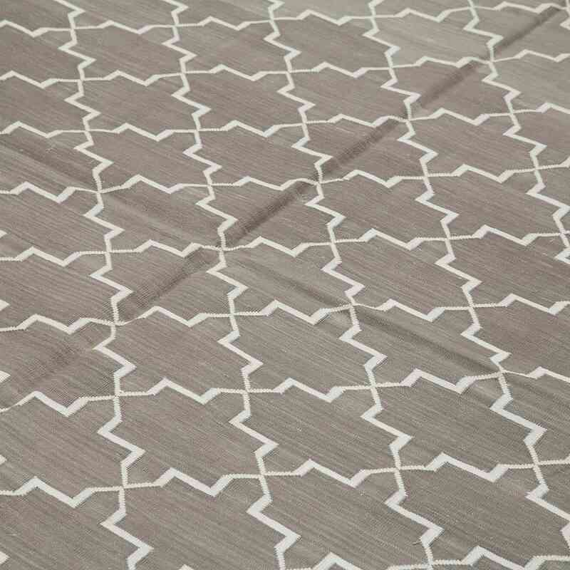 Nueva alfombra Dhurrie - 248 cm x 304 cm - K0037505