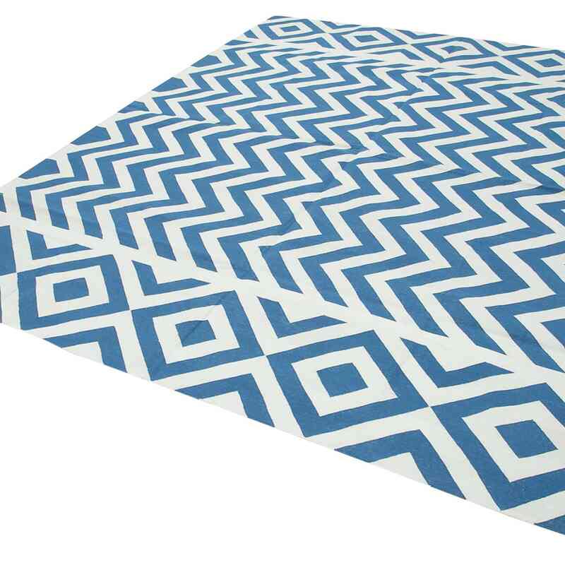 Nueva alfombra Dhurrie - 242 cm x 297 cm - K0037509