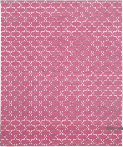 New Dhurrie Rug - 8' 1" x 9' 9" (97" x 117")