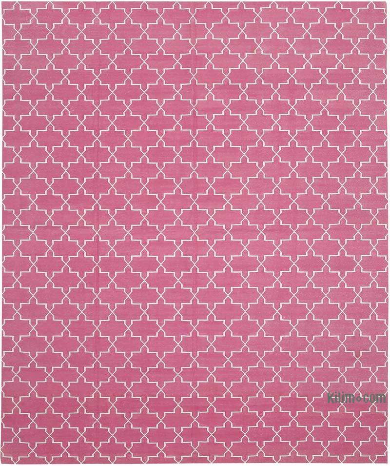 Nueva alfombra Dhurrie - 247 cm x 297 cm - K0037510