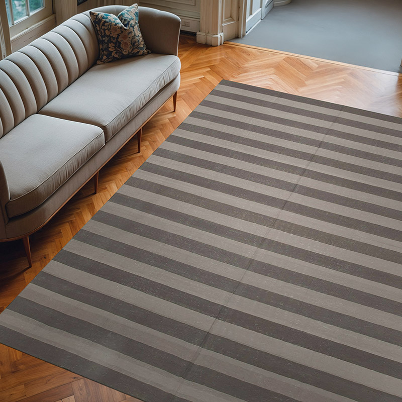 Nueva alfombra Dhurrie - 243 cm x 305 cm - K0037513