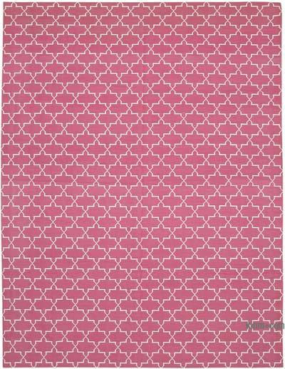 New Dhurrie Rug - 9' 1" x 11' 11" (109" x 143")