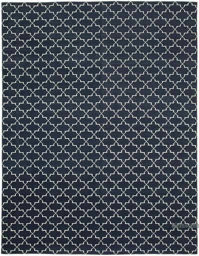 New Dhurrie Rug - 9' 1" x 11' 10" (109" x 142")