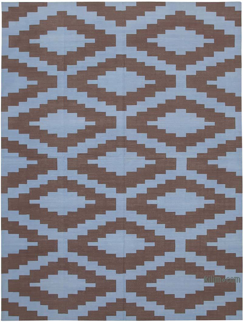 Nueva alfombra Dhurrie - 277 cm x 363 cm - K0037555