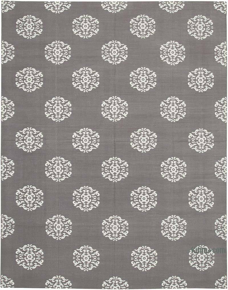 Nueva alfombra Dhurrie - 278 cm x 355 cm - K0037556