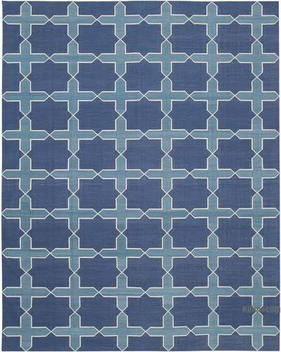 New Dhurrie Rug - 9' 2" x 11' 9" (110" x 141")