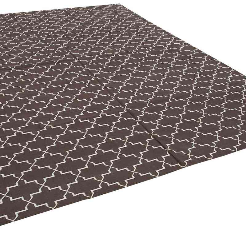 New Dhurrie Rug - 9' 4" x 11' 11" (112" x 143") - K0037560