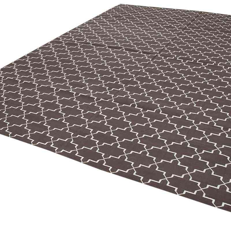 New Dhurrie Rug - 9' 4" x 11' 11" (112" x 143") - K0037560