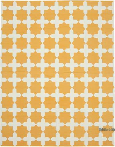 New Dhurrie Rug - 9' 2" x 11' 9" (110" x 141")