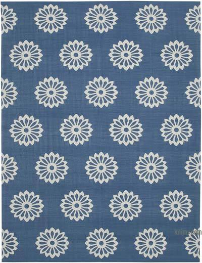 New Dhurrie Rug - 9' 1" x 11' 11" (109" x 143")