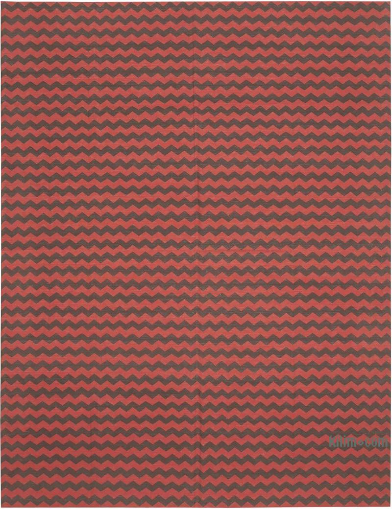 Nueva alfombra Dhurrie - 272 cm x 358 cm - K0037583