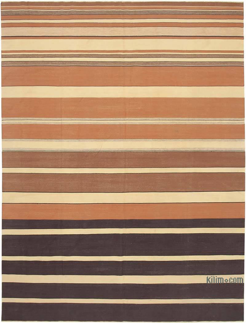 Nueva alfombra Dhurrie - 270 cm x 367 cm - K0037591