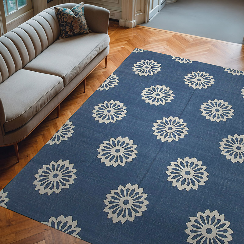 New Dhurrie Rug - 8'  x 10'  (96" x 120") - K0037608