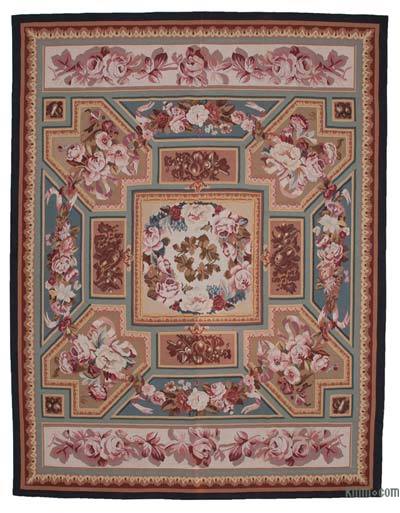 Aubusson Rug - 9' 2" x 12'  (110" x 144")