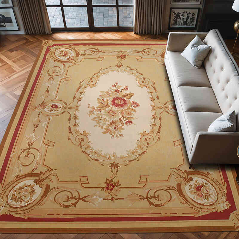 Alfombra Aubusson  - 267 cm x 371 cm - K0037622
