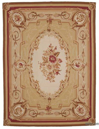 Aubusson Rug - 8' 11" x 11' 11" (107" x 143")