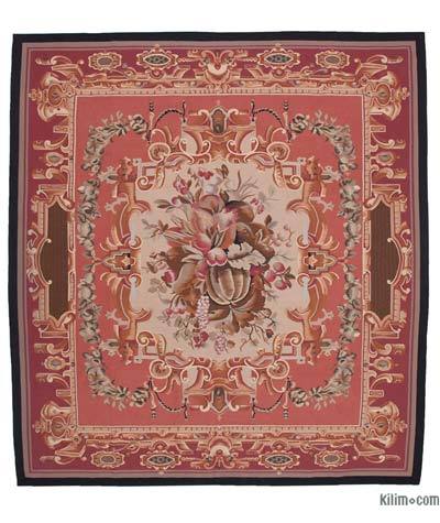 Aubusson Rug - 10'  x 11'  (120" x 132")