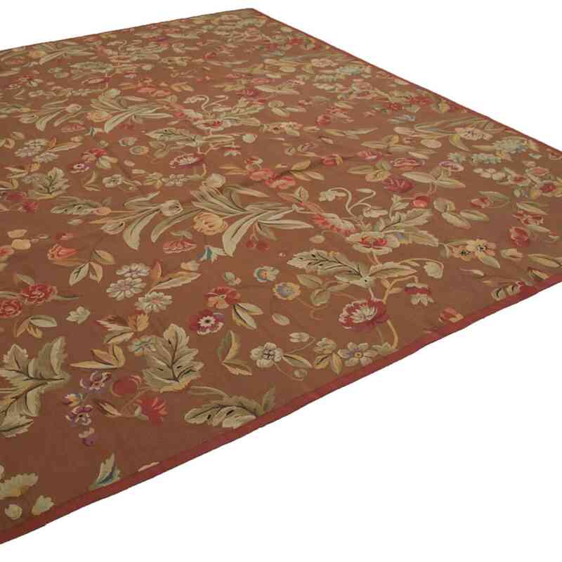 Aubusson Rug - 8' 9" x 11' 10" (105" x 142") - K0037629