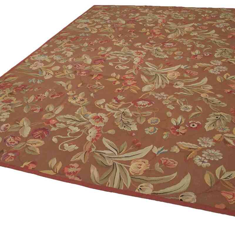 Aubusson Rug - 8' 9" x 11' 10" (105" x 142") - K0037629