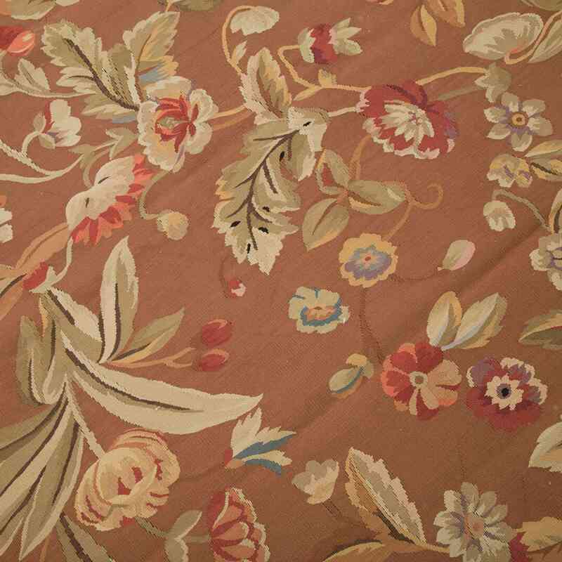 Aubusson Rug - 8' 9" x 11' 10" (105" x 142") - K0037629
