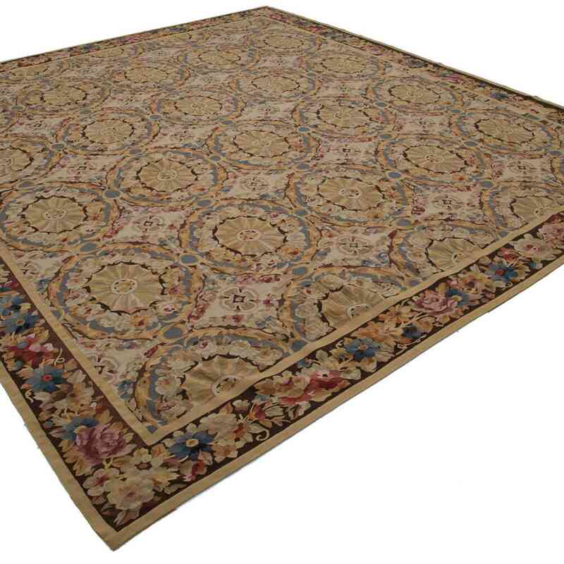 Alfombra Aubusson  - 338 cm x 381 cm - K0037645