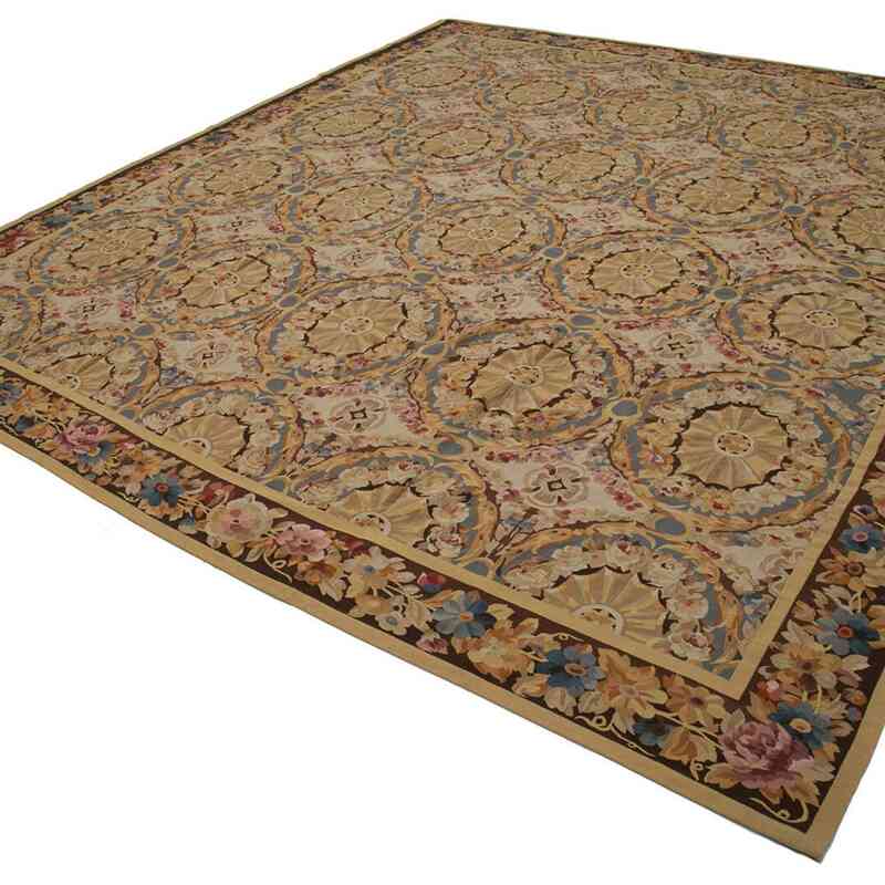 Alfombra Aubusson  - 338 cm x 381 cm - K0037645