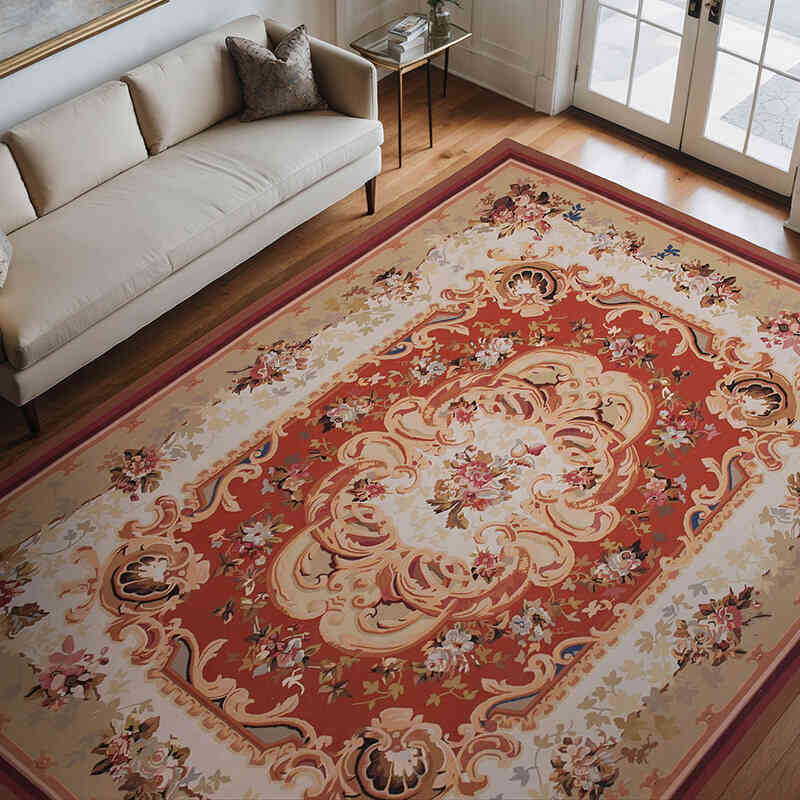Aubusson Kilimi - 273 cm x 367 cm - K0037646