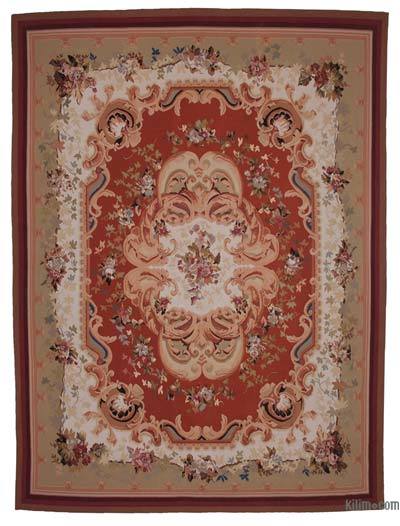 Aubusson Rug - 10' 6" x 14'  (126" x 168")