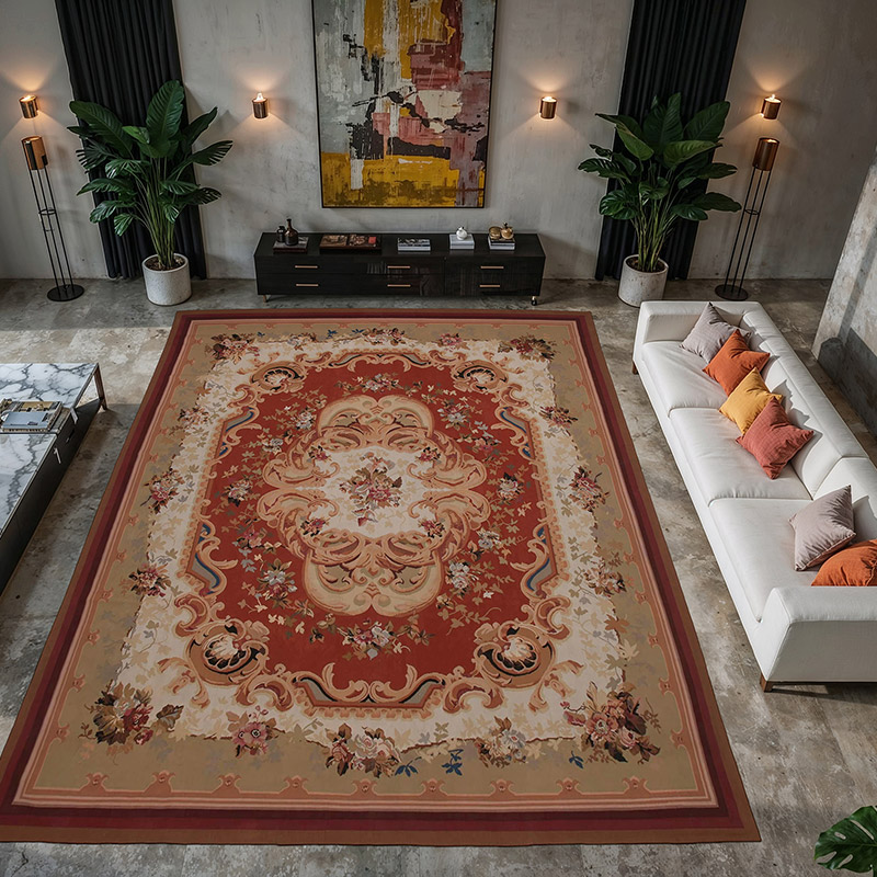 Aubusson Rug - 10' 6" x 14'  (126" x 168") - K0037659