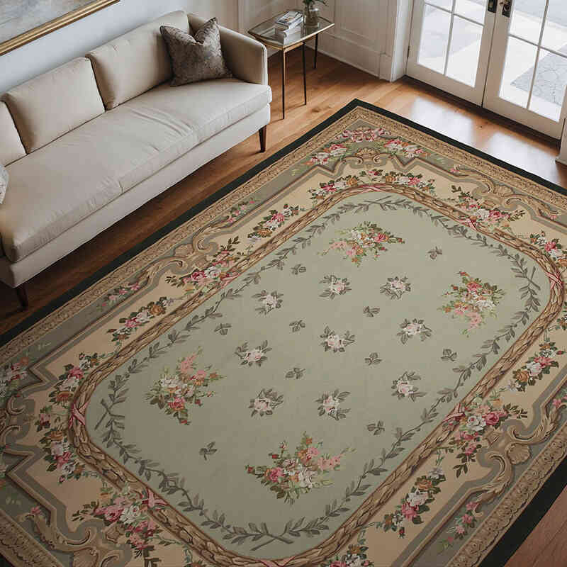 Alfombra Aubusson  - 268 cm x 363 cm - K0037662
