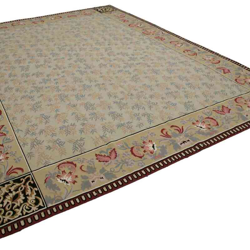 Aubusson Rug - 8' 11" x 12'  (107" x 144") - K0037665