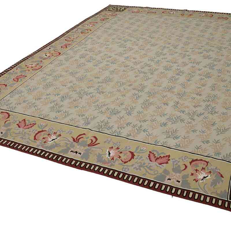 Aubusson Rug - 8' 11" x 12'  (107" x 144") - K0037665