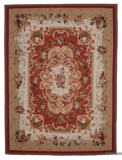 Aubusson Rug - 9'  x 11' 11" (108" x 143")