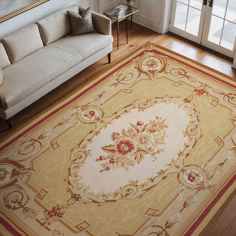 Alfombra Aubusson  - 264 cm x 363 cm - K0037688