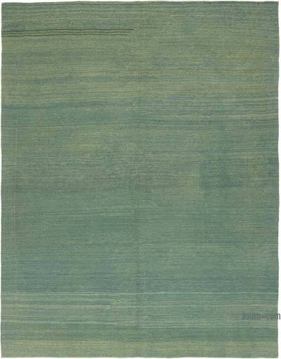 Yeşil Modern Yeni Kilim - 231 cm x 291 cm